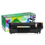 Toner cartridge, easy to add powder with chip ink cartridge, suitable for LaserJet hp1010 toner cartridge HP 1018 ink cartridge hpm1005 toner cartridge Q2612A toner cartridge, can print about 2000