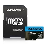 Adata 128Gb Premier Micro Sd Card With Sdxc Adapter Uhs-I Class 10 With A1