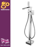 Waterfall Floor standing Bath Tap Bath Shower Mixer Faucet | Freestanding Baths