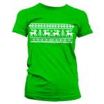 Scandinavian Christmas Girly Tee, T-Shirt
