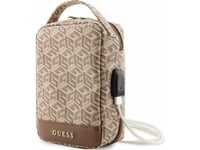 Guess Bag Guhbhgcfsew Organize Brown Gcube Stripe