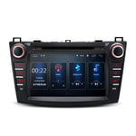 XTRONS 8“ Android 10.0 Car Stereo Bluetooth GPS Navigation DVD Player Radio Built in DSP Supports CarAutoPlay Full RCA Backup Camera WiFi OBD2 DVR TPMS for Mazda 3 2010-2013