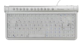 Clavier Compact Minimax Retro-Eclaire Fr-Arabe - Minimax - Noire