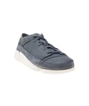 Clarks Originals Mens Trigenic Evo Trainers in Blue Leather (archived) - Size UK 9.5
