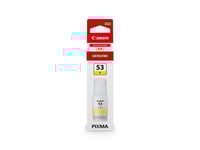 Canon Cartouche d'encre couleur GI-53 Jaune pour Pixma G550 et G650