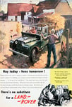 AZ151 Vintage Retro Land Rover Defender Classic British Advertisement Advertising Prints Posters - A4