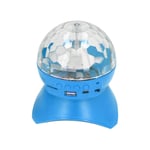 (Blue) Speaker Disco Ball LED RGB Colorful Mini Music Mobile Stage New