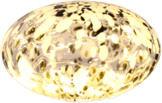 Pixie Design - Sten 15cm - Bordslampa - Svart/Vit