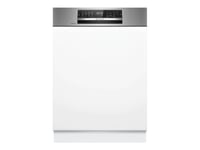 Bosch Serie | 6 Smi6ecs12e - Diskmaskin - Inbyggd - Wi-Fi - Fördjupning - Bredd: 60 Cm - Djup: 55 Cm - Höjd: 81.5 Cm - Borstat Stål