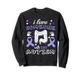 Happy IBS Autism Month Irritable Bowel Syndrome Apparel Sweatshirt