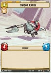 Star Wars: Unlimited Löskort: Spark of Rebellion: Swoop Racer (Hyperspace) (Foil)