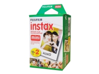 Fujifilm Instax Mini - Färgfilm för snabbframkallning - instax mini - ISO 800 - 10 exponeringar - 2 kassetter