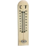 Thermomètres, thermomètre extérieur bois - compatible extérieur intérieur en bois naturel - amplitude -25° à +50°C - Greengers