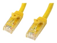 Startech.Com Cat6-Patchkabel Med Hakfria Rj45-Kontakter – 1 M, Gul - Patch-Kabel - Rj-45 (Hane) Till Rj-45 (Hane) - 1 M - Utp - Cat 6 - Hakfri - Gul