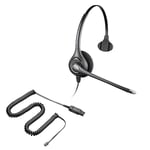 Plantronics HW251N-U10P Mono Polaris Headset for Desk Phones with headset Jack