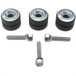 OER 3824124 gummibussningar torkarmotor, 3 st