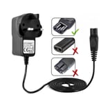 Shaver Charger Power Supply UK Plug Cable Cord For Philips HQ8505 CRP136 Shavers