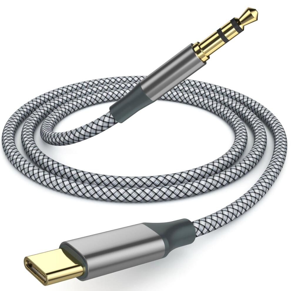 IMountek 8-Pin To 3.5mm AUX Adapter Cord For IPhone 13/12/11/XR/X/8/7/6 – 3.28ft, Nylon Braided