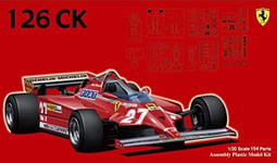 Fujimi model 1/20 Grand Prix series No.4 Ferrari 126CK 1981 Model Car