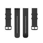 Coros Pace 3 Armband i silikon, svart