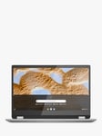 Lenovo IdeaPad Flex 3i Chromebook Laptop, Intel Pentium Processor, 8GB RAM, 128GB eMMC, 15.6" Full HD, Arctic Grey