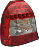 LED Baklyktspaket Honda Civic HB 3-Dörrar 1996-2001 - Röd/Klart - Honda - Civic