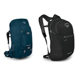 Osprey Fairview Trek 70 Women's Backpack Night Jungle Blue O/S & Europe Unisex Daylite Plus Black O/S