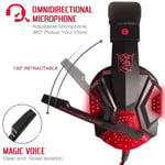 NEW DELUXE HEADSET HEADPHONE WITH MICROPHONE FOR SONY PLAYSTATION 4 & PRO XBOX 1