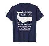 Moby Dick | Captain Ahab Whale Watching | Funny Sperm Whales T-Shirt