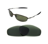 NEW POLARIZED G15 REPLACEMENT LENS FOR OAKLEY WHISKER SUNGLASSES