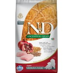 Farmina N&D Ancestral Grain Chicken & Pomegranate Puppy Medium/Maxi Tørrfôr til valp 12 kg