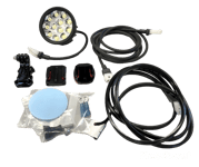 EMX Hjälmlampa Enduro Led 45W: Webblager  Hjälmlampsats med batteri