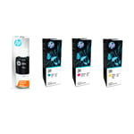 HP 32XL / 31 Value Pack, Black+ Tri-Colour Ink Bottle for HP Smart Tank Plus 5105,  7005 and 7305 Printer