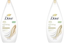 Dove Nourishing Silk Body Wash microbiome-Gentle for softer, smoother skin afte