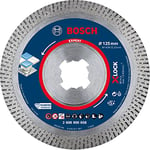 Bosch Professional 1x Expert HardCeramic X-LOCK Diamond Cutting Disc (for Hard tiles, Hard stone, Ø 125 mm, Accessories Small Angle Grinder)