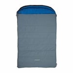 Coleman Sleeping Bag Double - For Camping and Outdoor Adventures - Comfortable Coletherm Insulation and Cotton Flannel Lining with Zipplow and Thermolock Technology for Warmth and Convenience