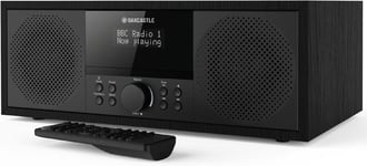 Bluetooth DAB+ Radio & CD Player | Mains Powered 60 Watt Stereo Hifi System...