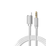 1M 3.5mm Male Aux Jack to 8Pin Cable for iPhone Connector Stereo Audio Cable