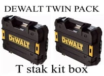Dewalt XR T-STAK Power Tool Case For Impact Driver, Combi Drill Kits