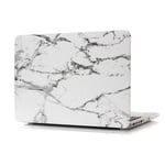 Hårdplastskal till MacBook Air 13.3"" A1466/1369 Marmor (Vit)