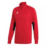 Adidas Men Condivo 18 Training Top 2 Shirts - Power Red/Black/White, X-Large