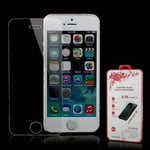 iPhone 5/5s/SE - Stødsikker Hærdet Glas - 0,3mm panser til din telefon