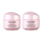 2X Shiseido White Lucent Brightening Gel Cream 15m