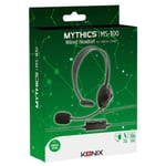 XBOX ONE KONIX MYTHICS MS-100 CHAT GAMING HEADSET + MIC CONTROL * NEW BOXED 
