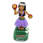 IUYT Car Decoration Dancing Doll Solar Power Toy Shaking Head Hawaii Swinging Animated Girl Car Ornament Car-styling Accessories (Color Name : 05)