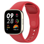 Xiaomi Redmi Watch 3 Silikon Smartwatch-Rem - Rød