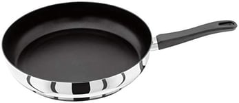 Judge Vista J227A Stainless Steel Non-Stick Large Frying Pan, Skillet 30cm, Induction Ready, Oven Safe, 25 Year Guarantee