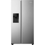 Fridgemaster MS91500IFS Non-Plumbed Total No Frost American Fridge Freezer - Silver - F Rated