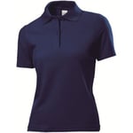 Stedman Polo Women Marin bomull X-Small Dam