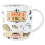 Nordic Souvenir Swedish Fika Mugg Multi